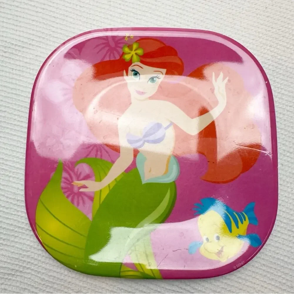 Disney the little mermaid melamine plate